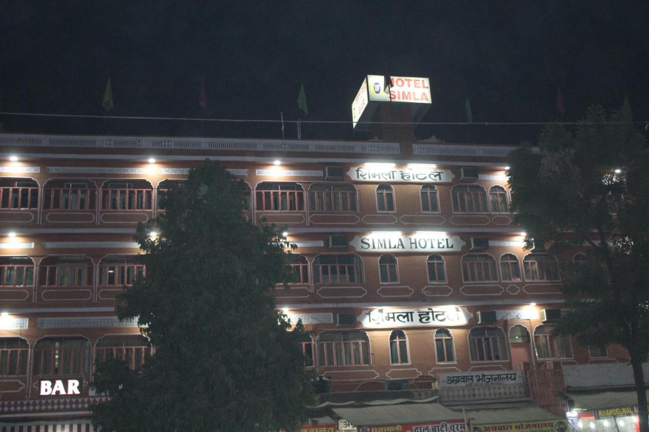 Simla Hotel Jaipur Eksteriør billede