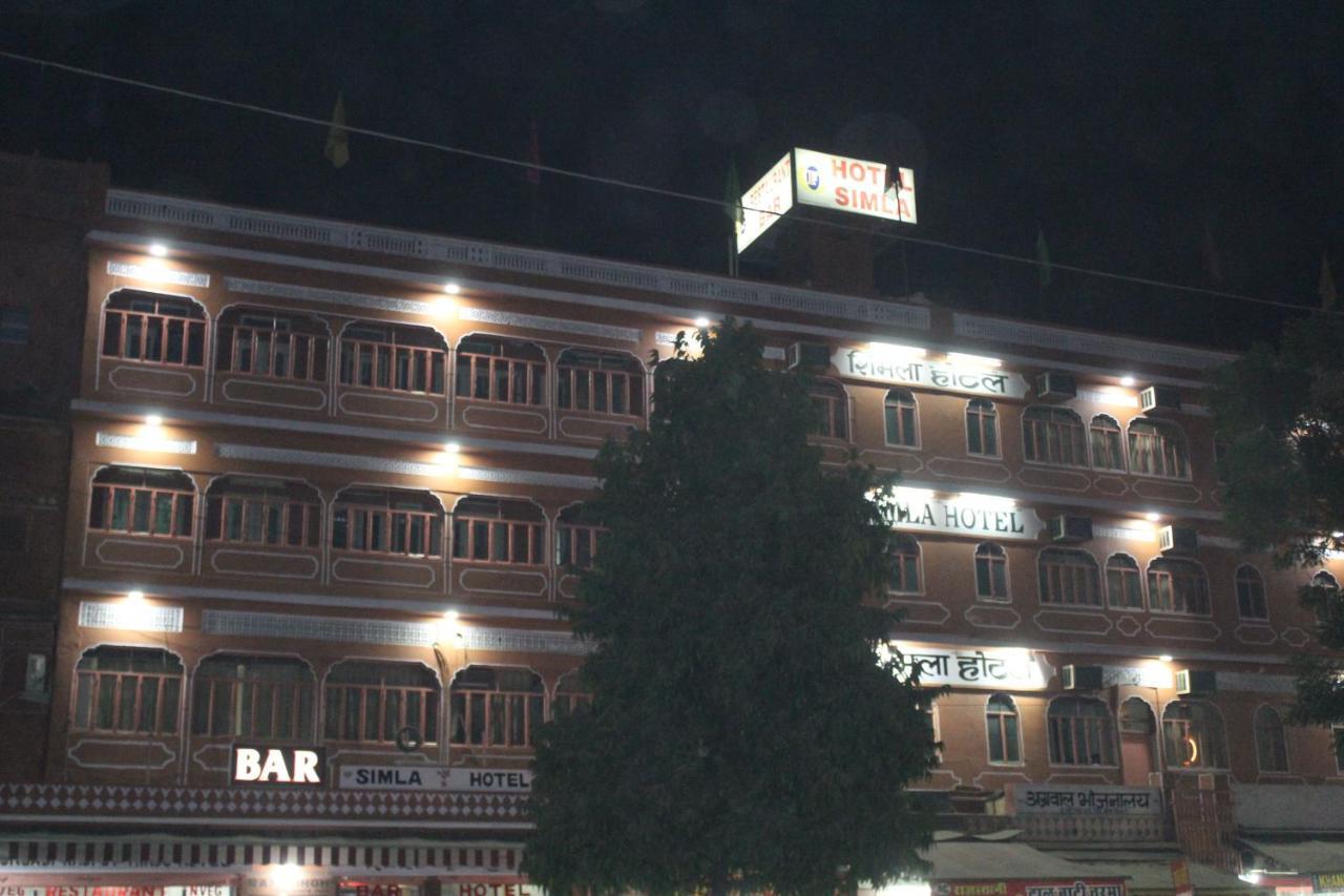 Simla Hotel Jaipur Eksteriør billede